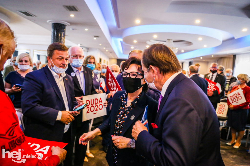 Marszałek Sejmu Elżbieta Witek w Mielcu