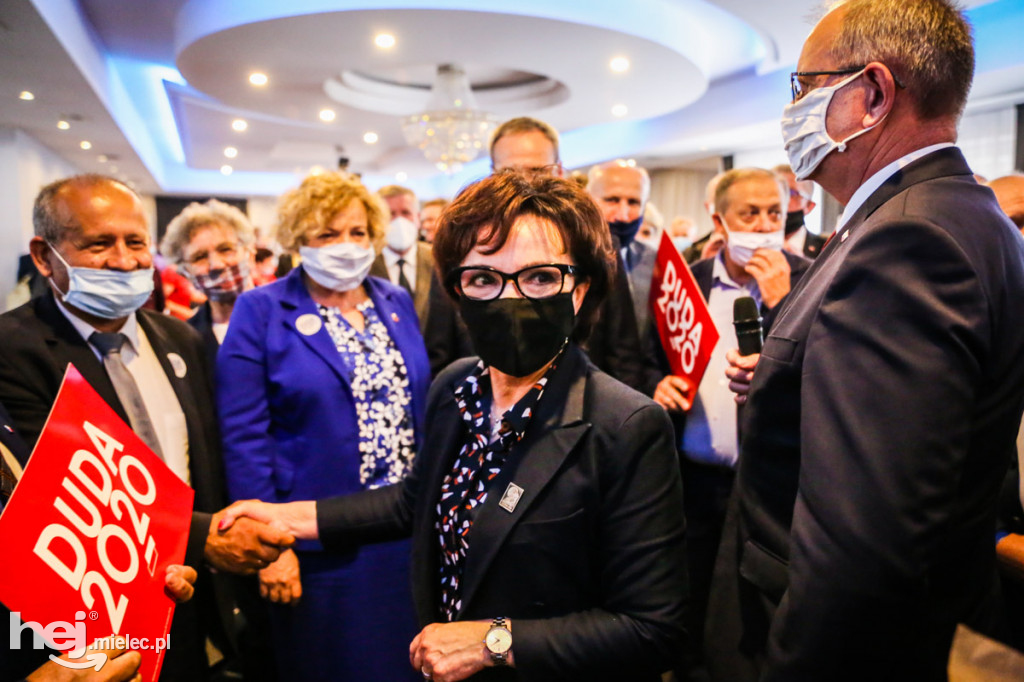 Marszałek Sejmu Elżbieta Witek w Mielcu