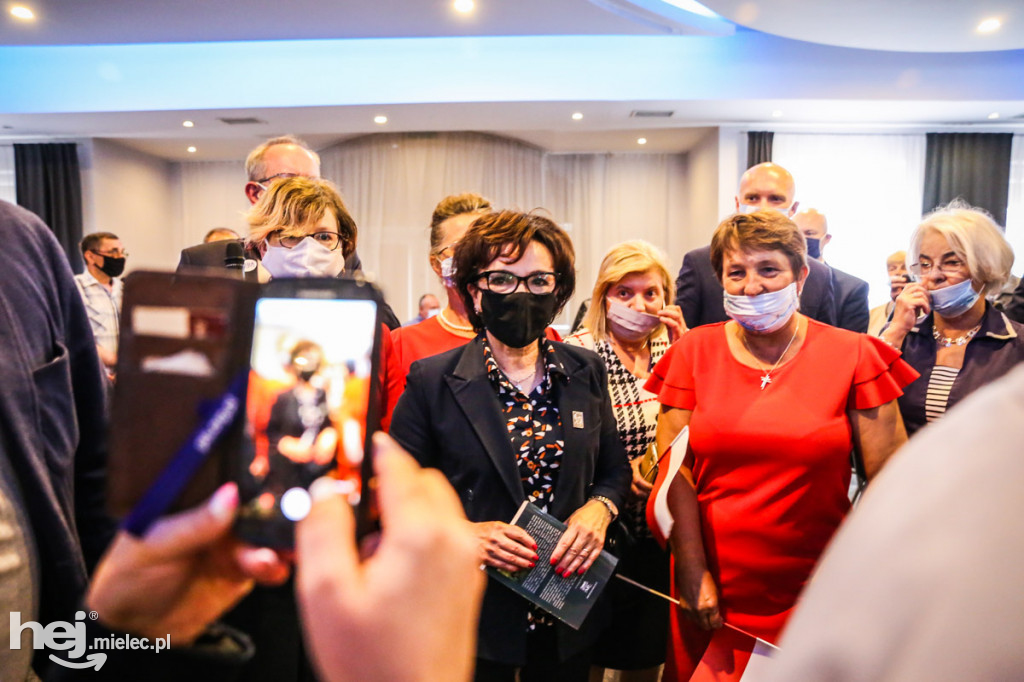 Marszałek Sejmu Elżbieta Witek w Mielcu