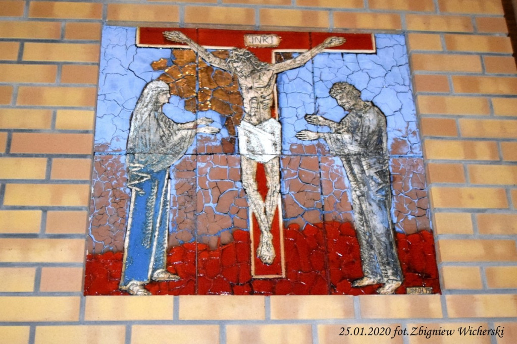 Projekt wnętrza kościoła w Woli Mieleckiej