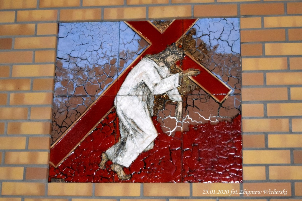 Projekt wnętrza kościoła w Woli Mieleckiej