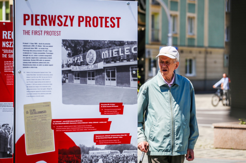 Tu rodziła się SOLIDARNOŚĆ - początek 40-lecia 