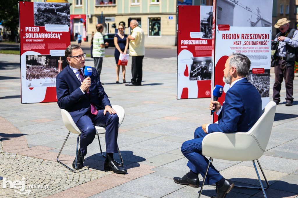 Tu rodziła się SOLIDARNOŚĆ - początek 40-lecia 
