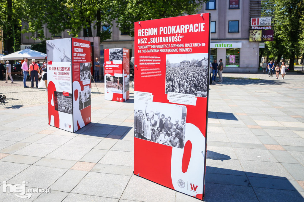 Tu rodziła się SOLIDARNOŚĆ - początek 40-lecia 