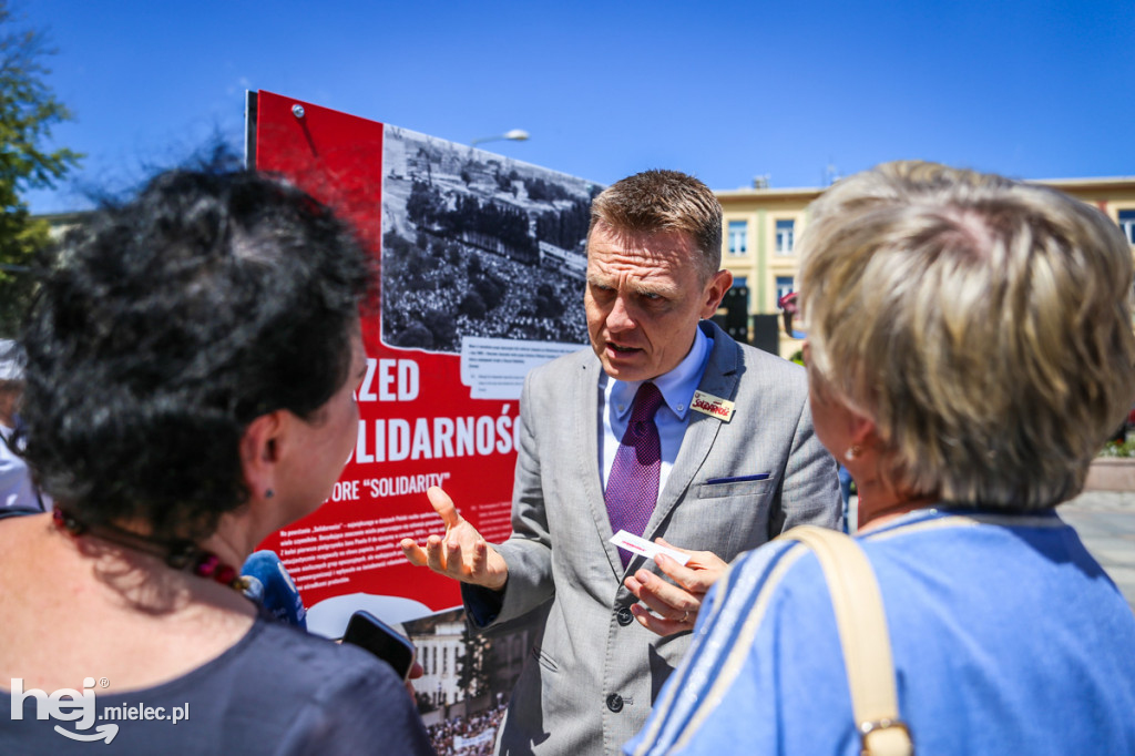 Tu rodziła się SOLIDARNOŚĆ - początek 40-lecia 