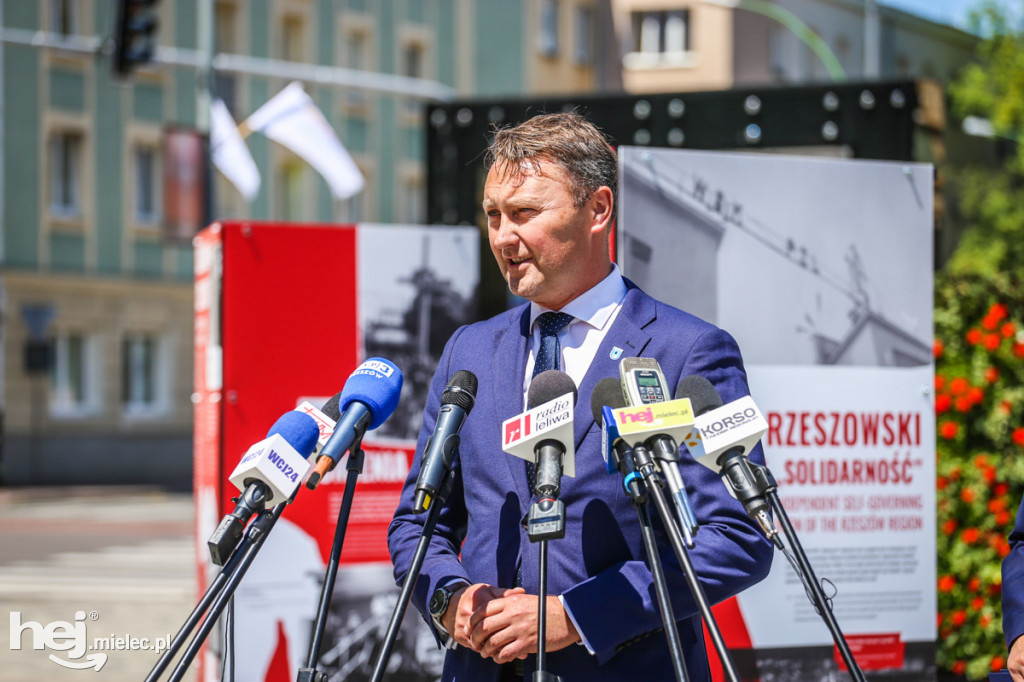Tu rodziła się SOLIDARNOŚĆ - początek 40-lecia 