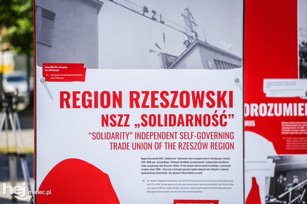 Tu rodziła się SOLIDARNOŚĆ - początek 40-lecia 