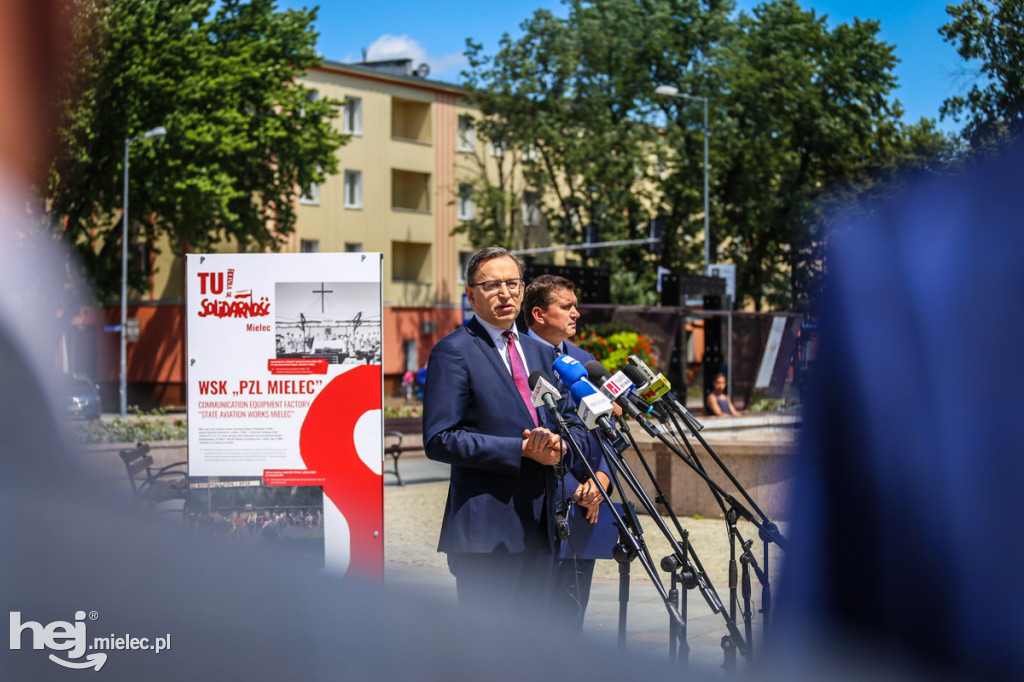 Tu rodziła się SOLIDARNOŚĆ - początek 40-lecia 