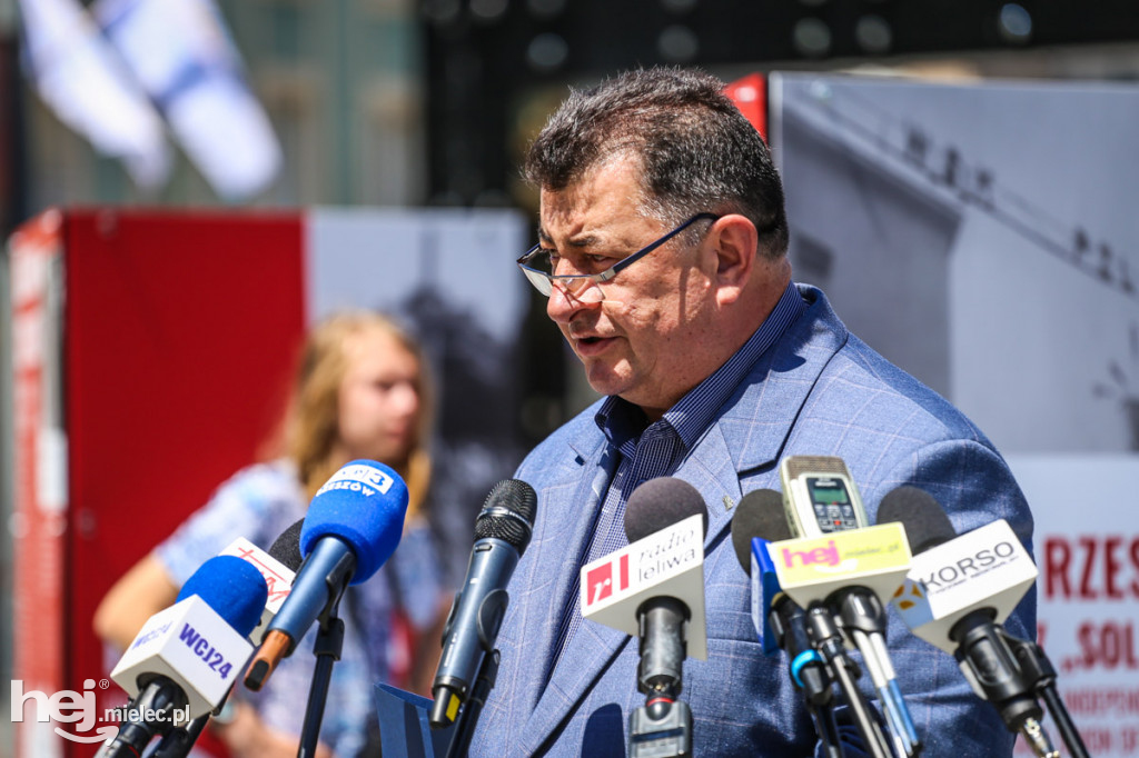 Tu rodziła się SOLIDARNOŚĆ - początek 40-lecia 