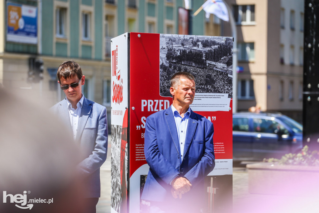 Tu rodziła się SOLIDARNOŚĆ - początek 40-lecia 