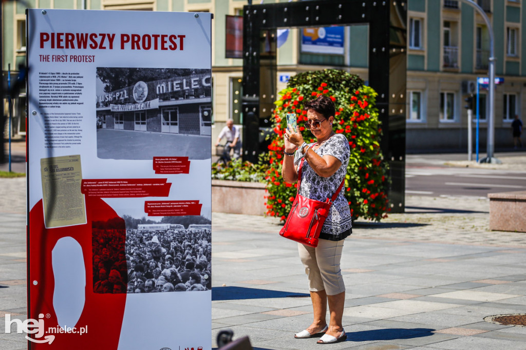 Tu rodziła się SOLIDARNOŚĆ - początek 40-lecia 