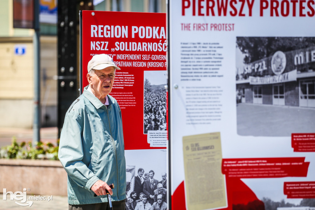 Tu rodziła się SOLIDARNOŚĆ - początek 40-lecia 