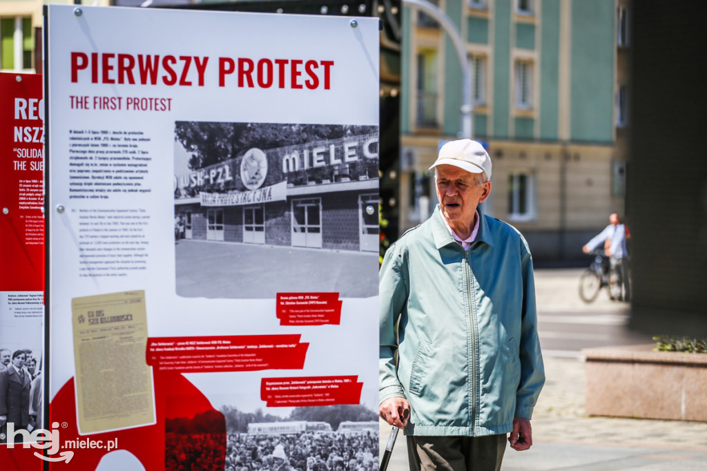 Tu rodziła się SOLIDARNOŚĆ - początek 40-lecia 
