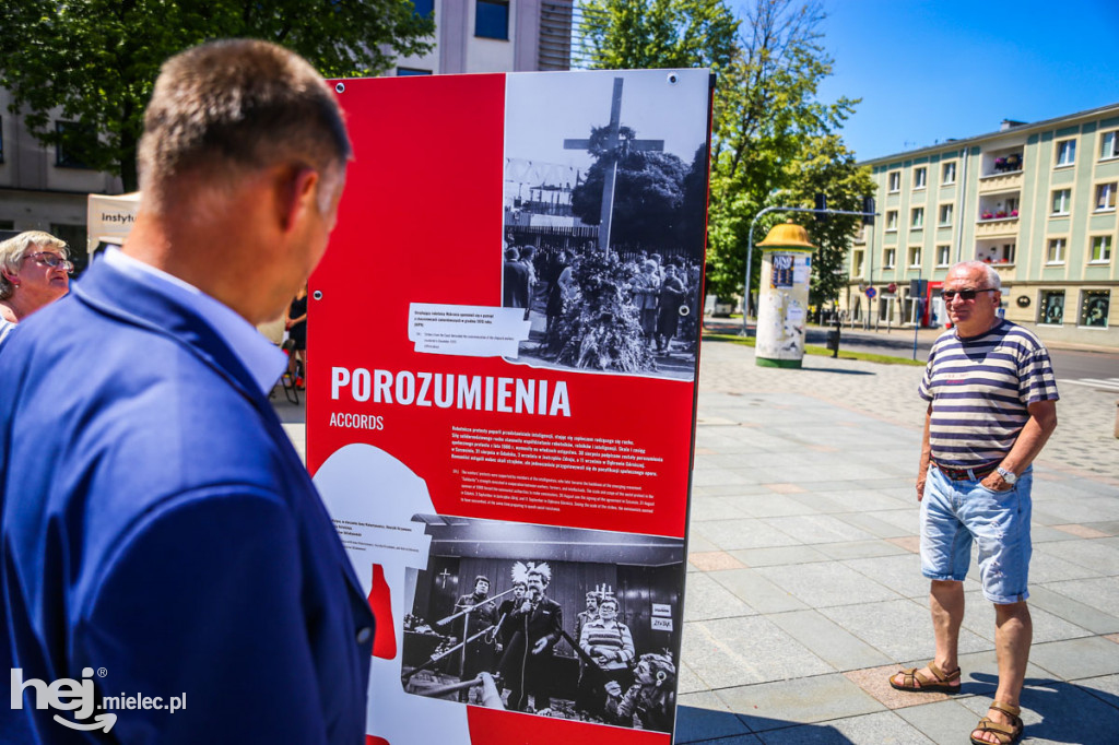 Tu rodziła się SOLIDARNOŚĆ - początek 40-lecia 