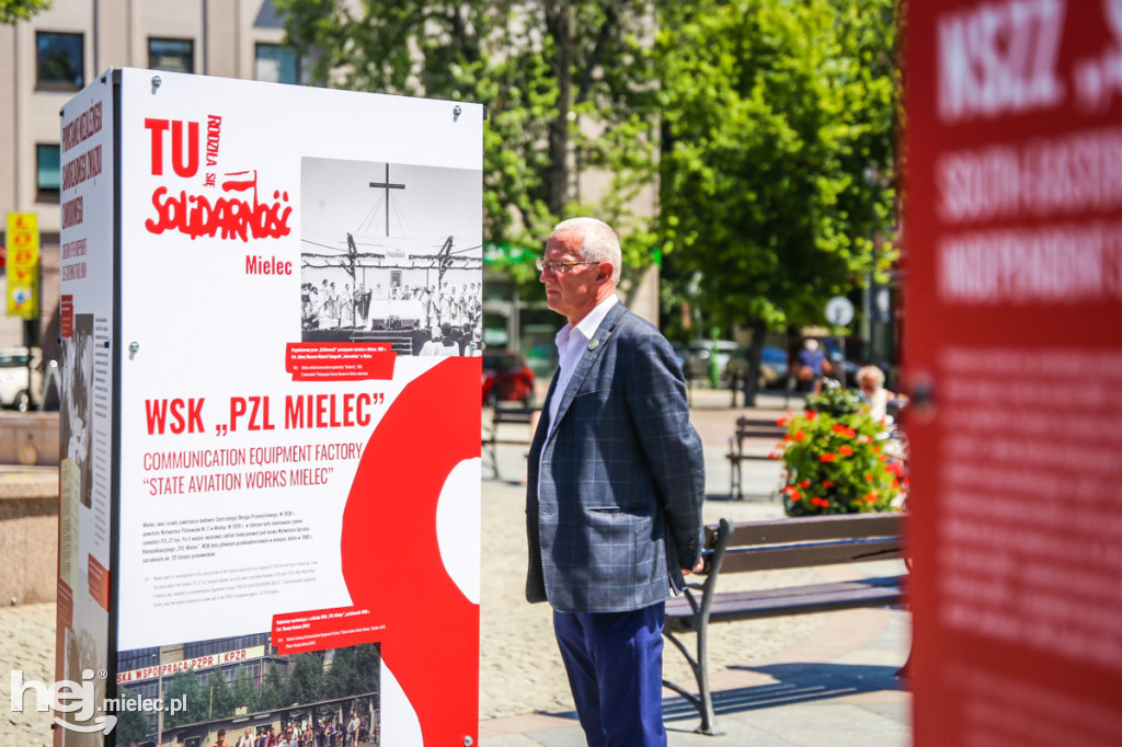 Tu rodziła się SOLIDARNOŚĆ - początek 40-lecia 