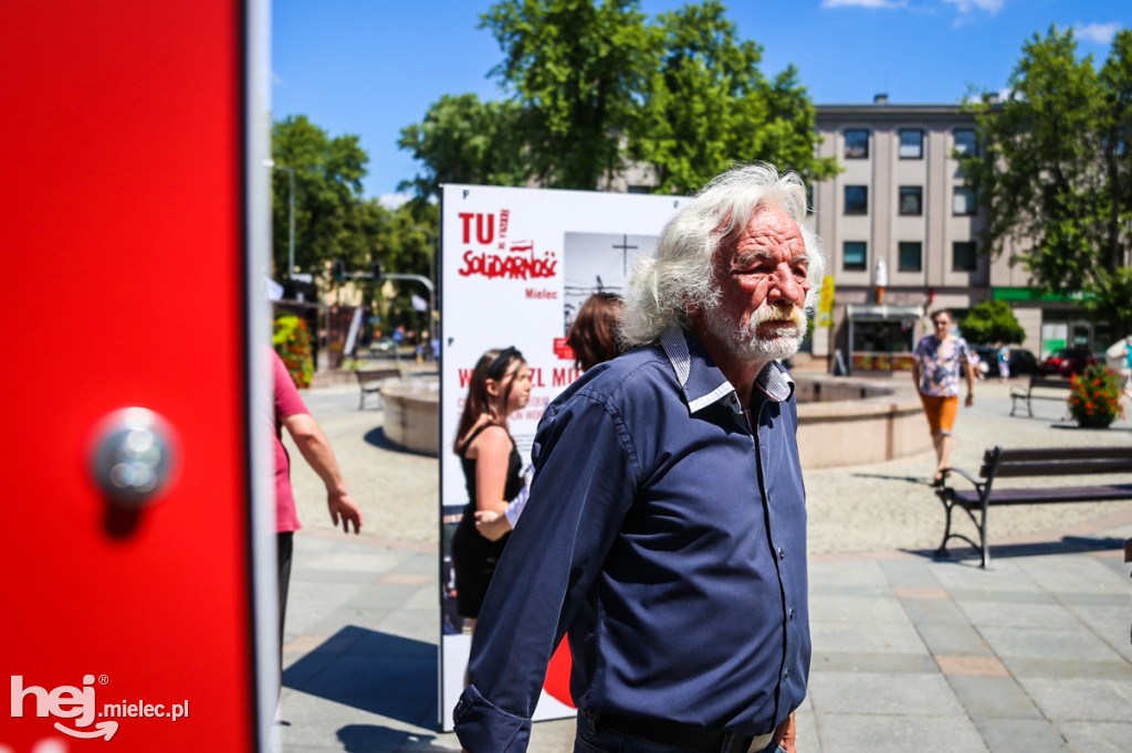 Tu rodziła się SOLIDARNOŚĆ - początek 40-lecia 
