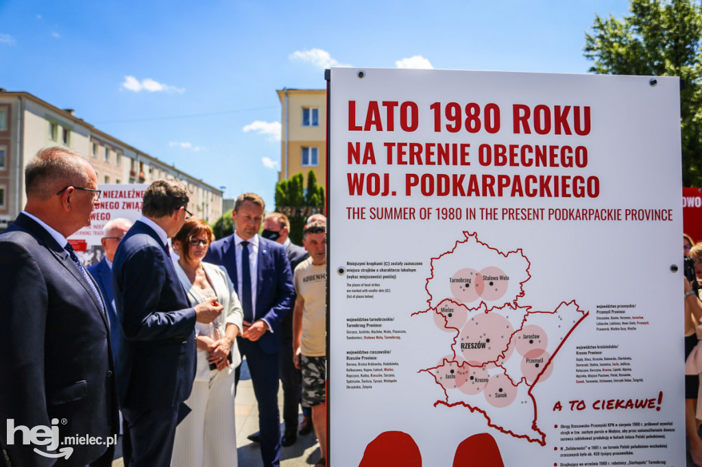Tu rodziła się SOLIDARNOŚĆ - początek 40-lecia 