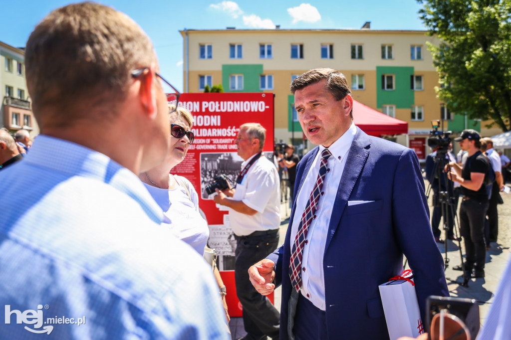 Tu rodziła się SOLIDARNOŚĆ - początek 40-lecia 