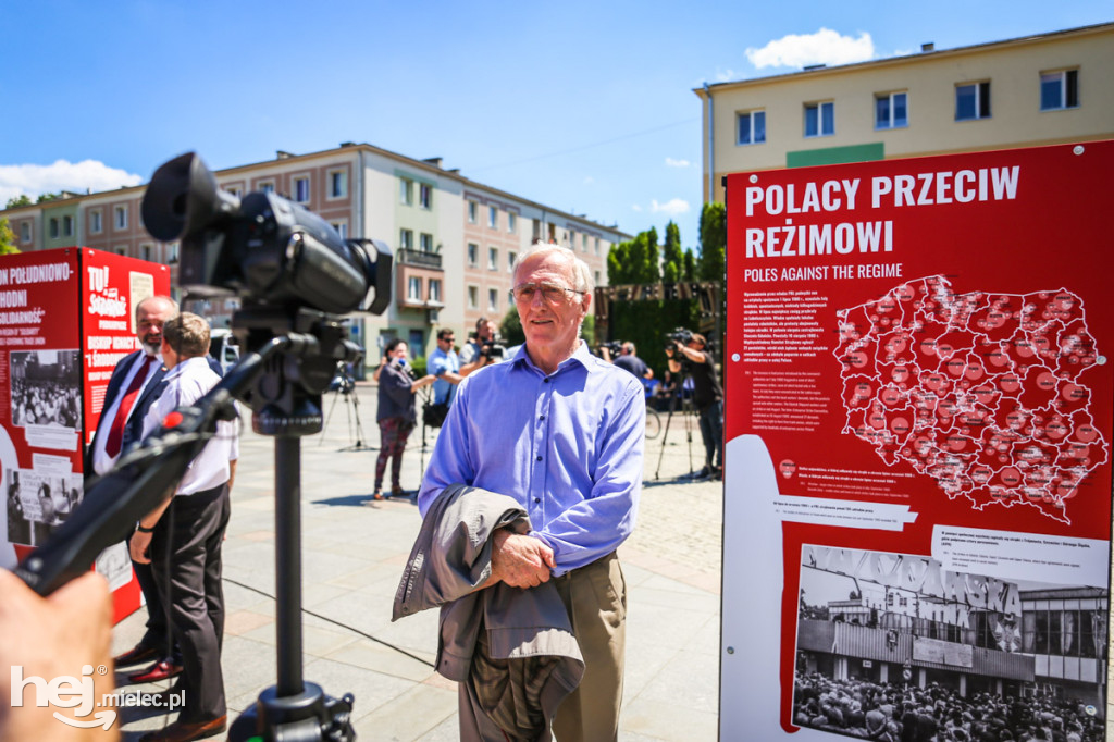 Tu rodziła się SOLIDARNOŚĆ - początek 40-lecia 