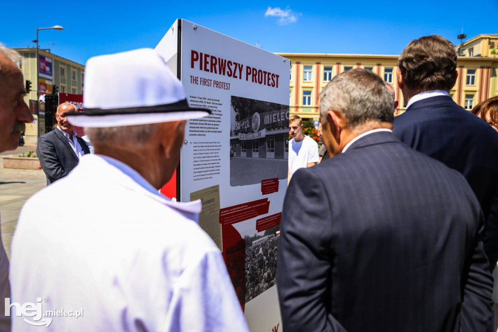Tu rodziła się SOLIDARNOŚĆ - początek 40-lecia 