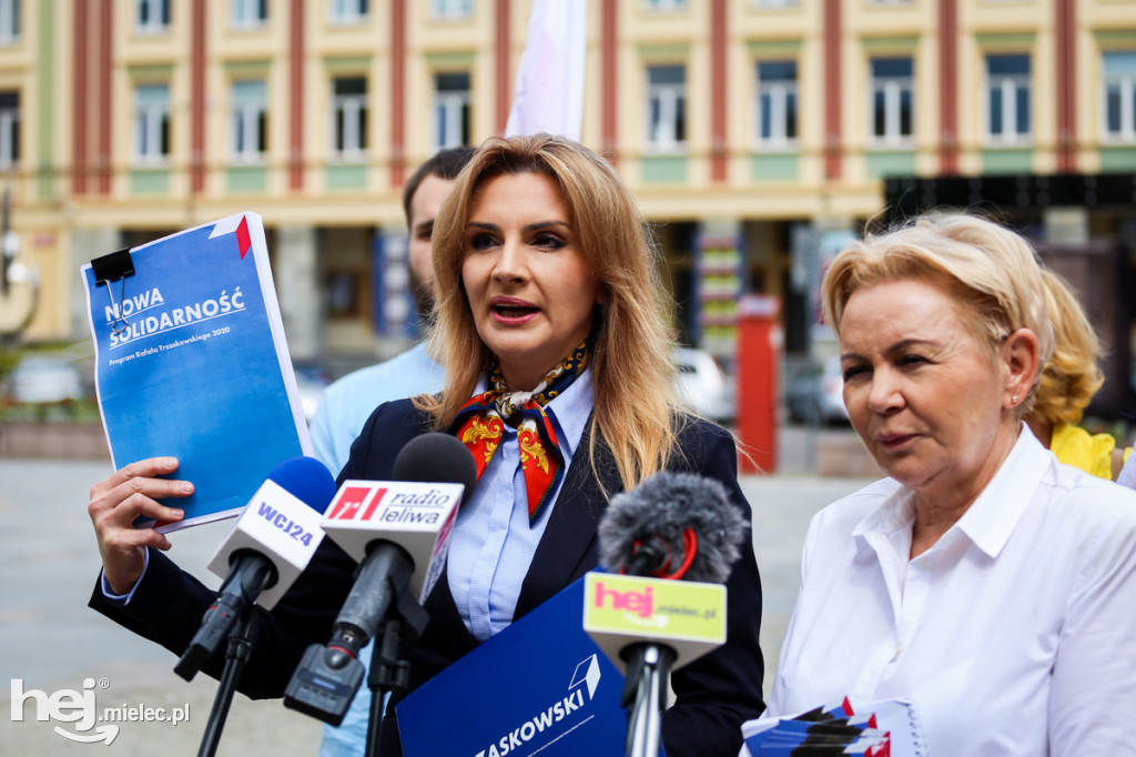 Konferencja prasowa Tydzień dla Rafała Trzaskowskiego