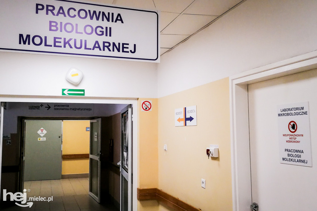 Nowy sprzęt do badań na COVID-19 w szpitalu