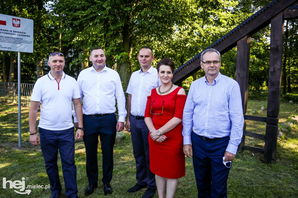 Minister infrastruktury Andrzej Adamczyk w Białym Borze