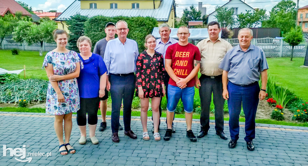 Tak poseł Fryderyk Kapinos prowadził kampanię Andrzeja Dudy w powiecie mieleckim