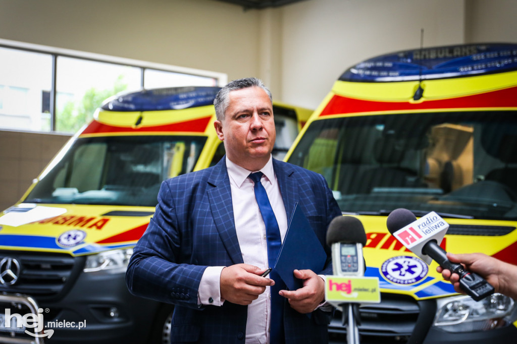 Nowe karetki trafiły do Mielca