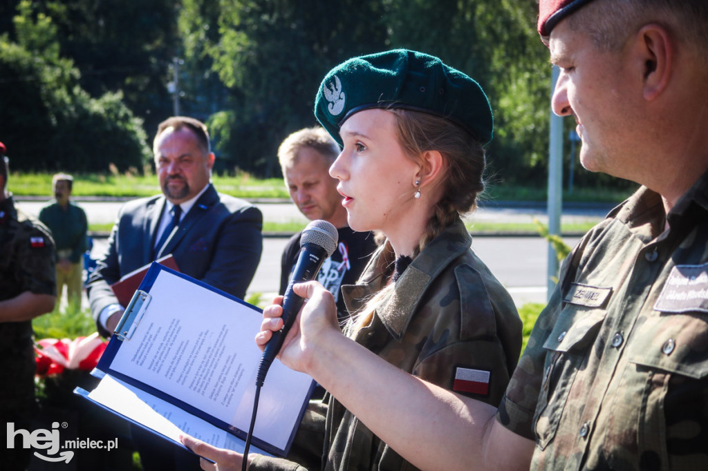 Mielczanie upamiętnili 76. rocznicę wybuchu Powstania Warszawskiego