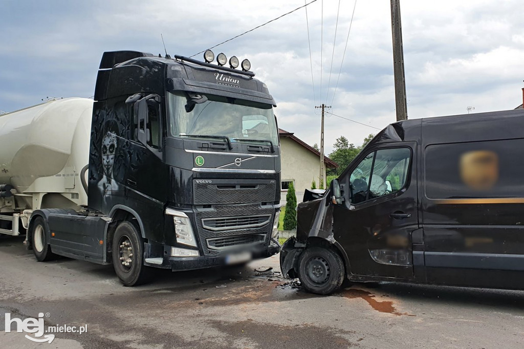 Wypadek w Dąbrówce Wisłockiej
