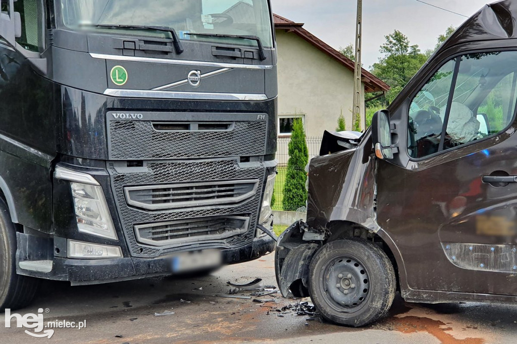 Wypadek w Dąbrówce Wisłockiej