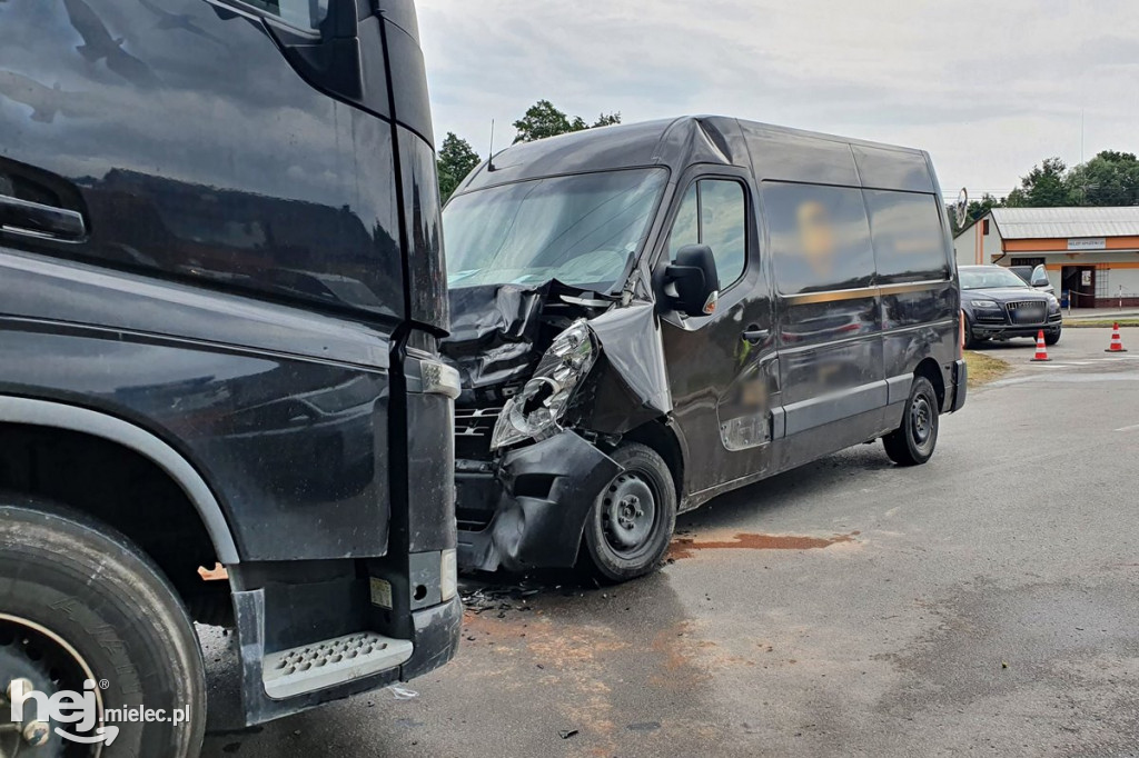 Wypadek w Dąbrówce Wisłockiej