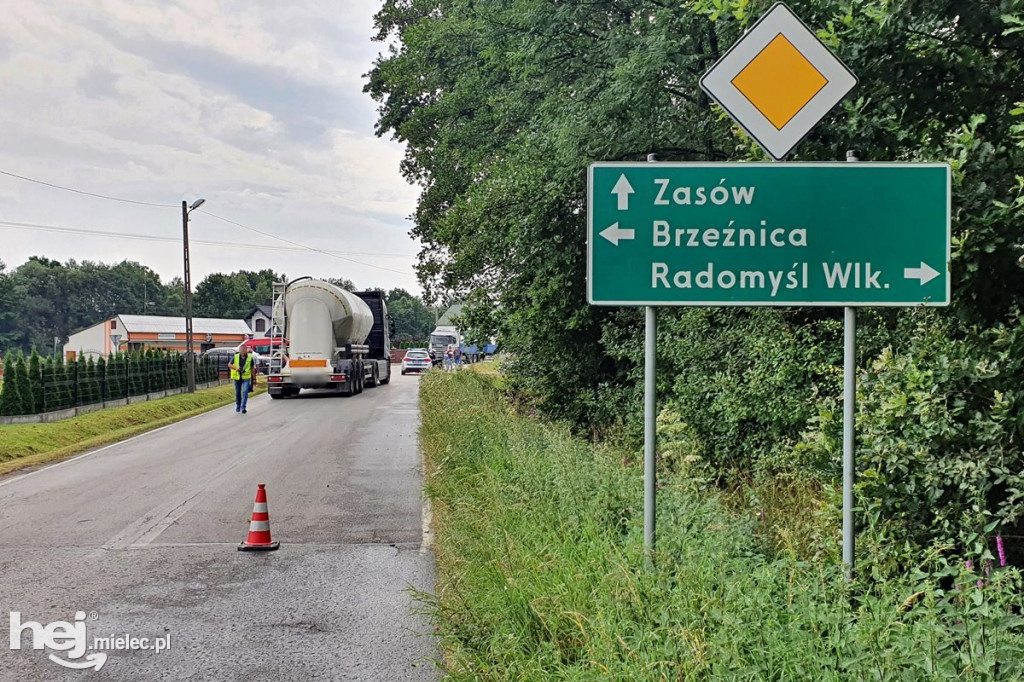 Wypadek w Dąbrówce Wisłockiej