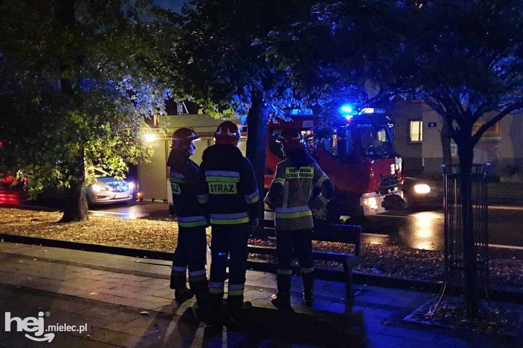 Potrącenie pieszego w centrum