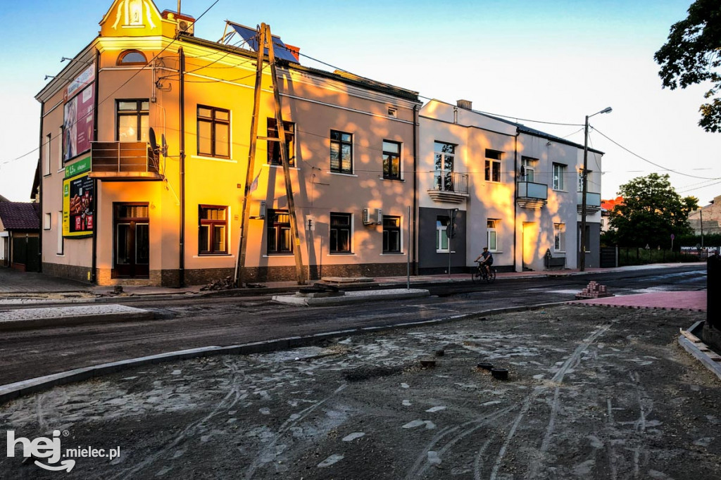 Finiszują prace na pierwszym odcinku ul. Kilińskiego