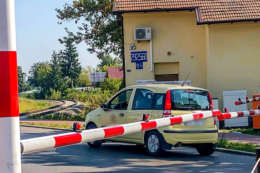 Incydent na przejeździe kolejowym
