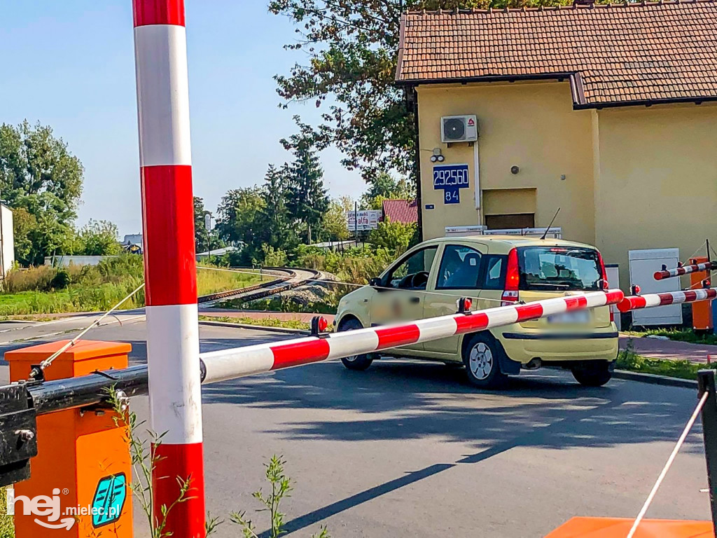 Incydent na przejeździe kolejowym