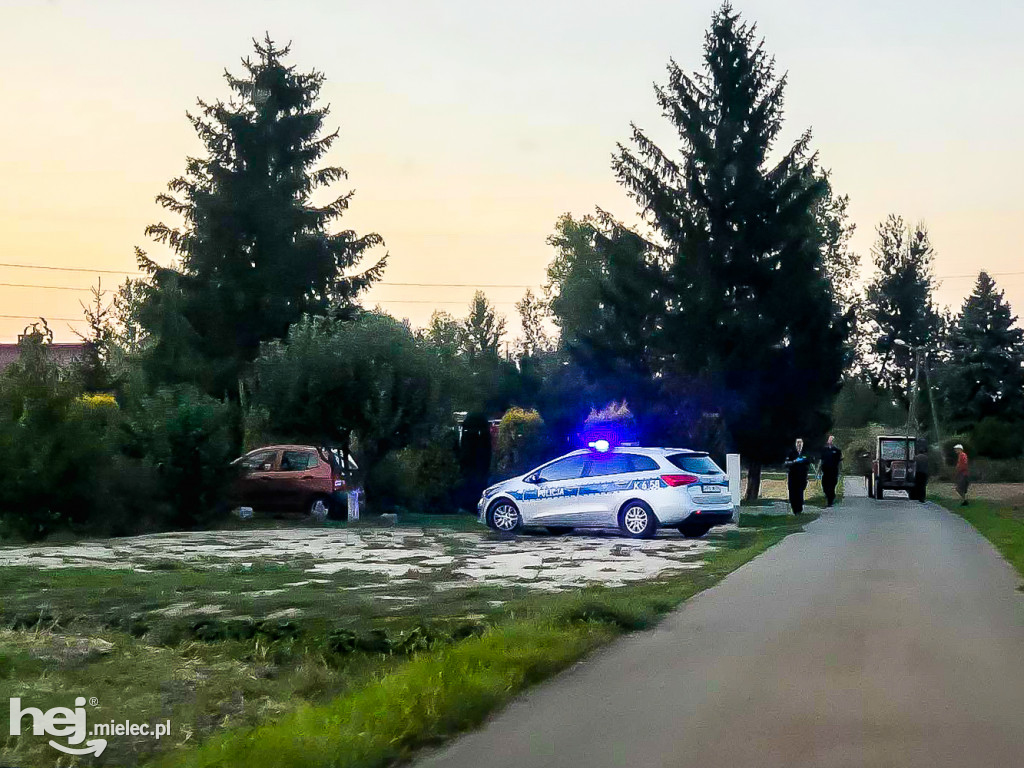 Dramat w gminie Borowa. Na mężczyznę spadły pustaki