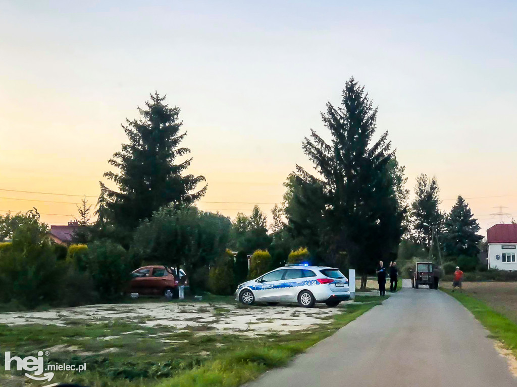 Dramat w gminie Borowa. Na mężczyznę spadły pustaki