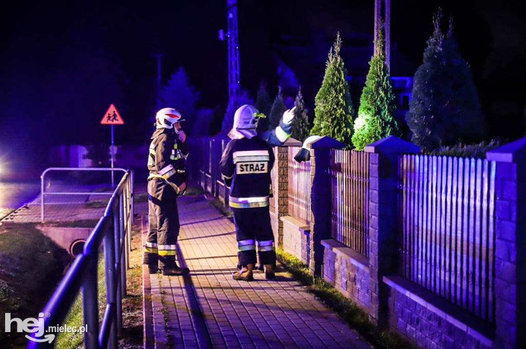 Potężny pożar w hodowli drobiu