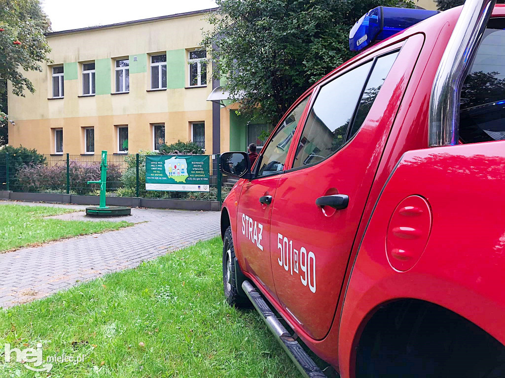 Alarm bombowy w przedszkolu miejskim