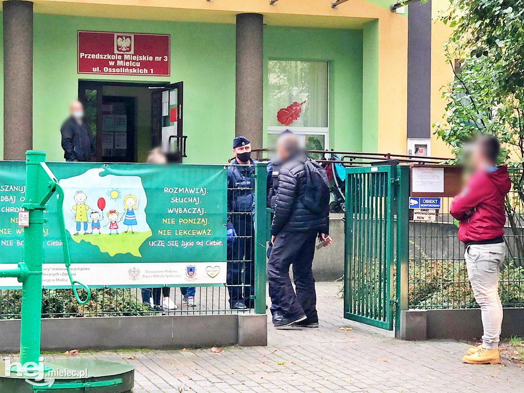 Alarm bombowy w przedszkolu miejskim