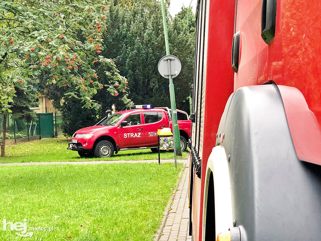 Alarm bombowy w przedszkolu miejskim