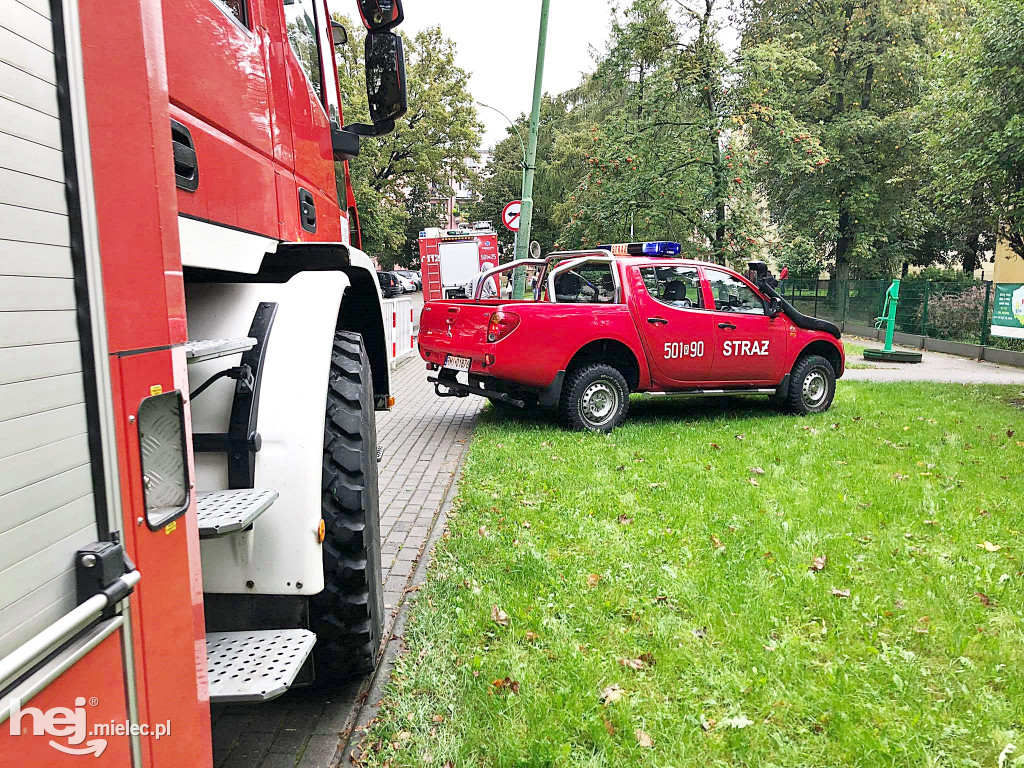 Alarm bombowy w przedszkolu miejskim