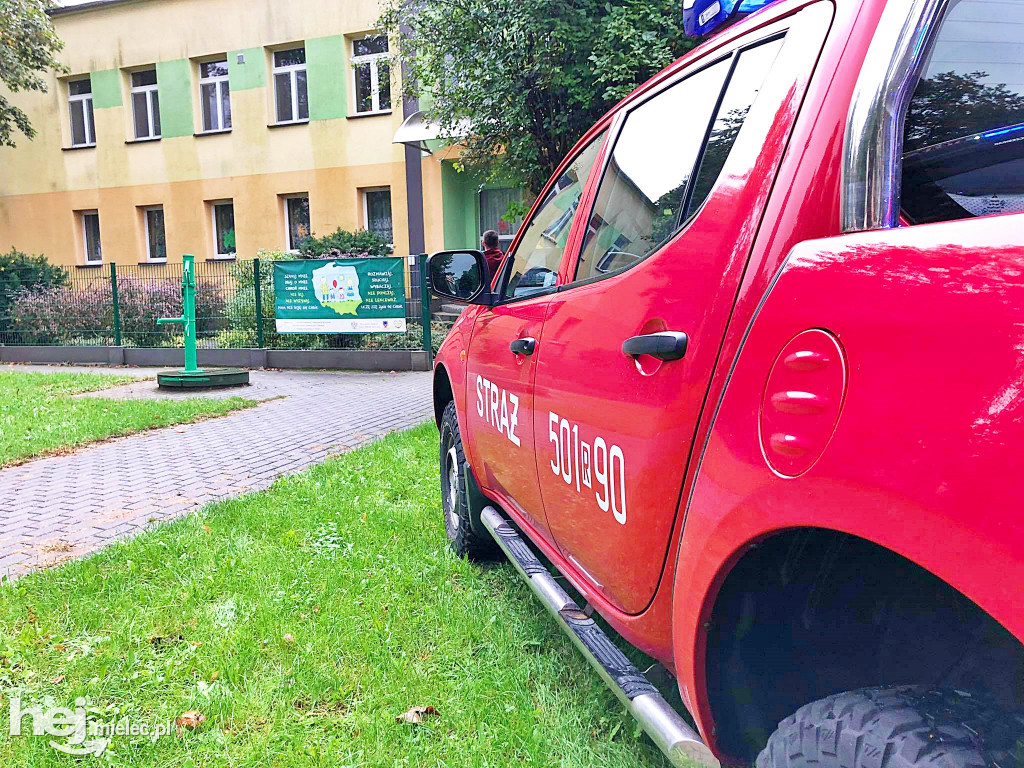 Alarm bombowy w przedszkolu miejskim