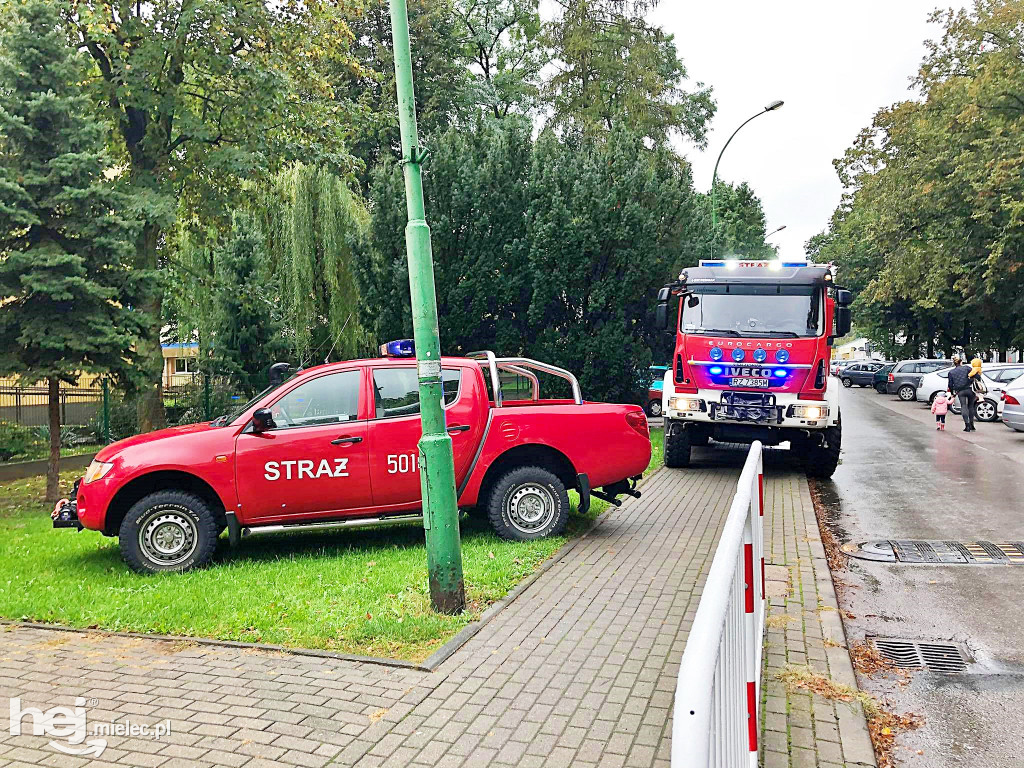 Alarm bombowy w przedszkolu miejskim