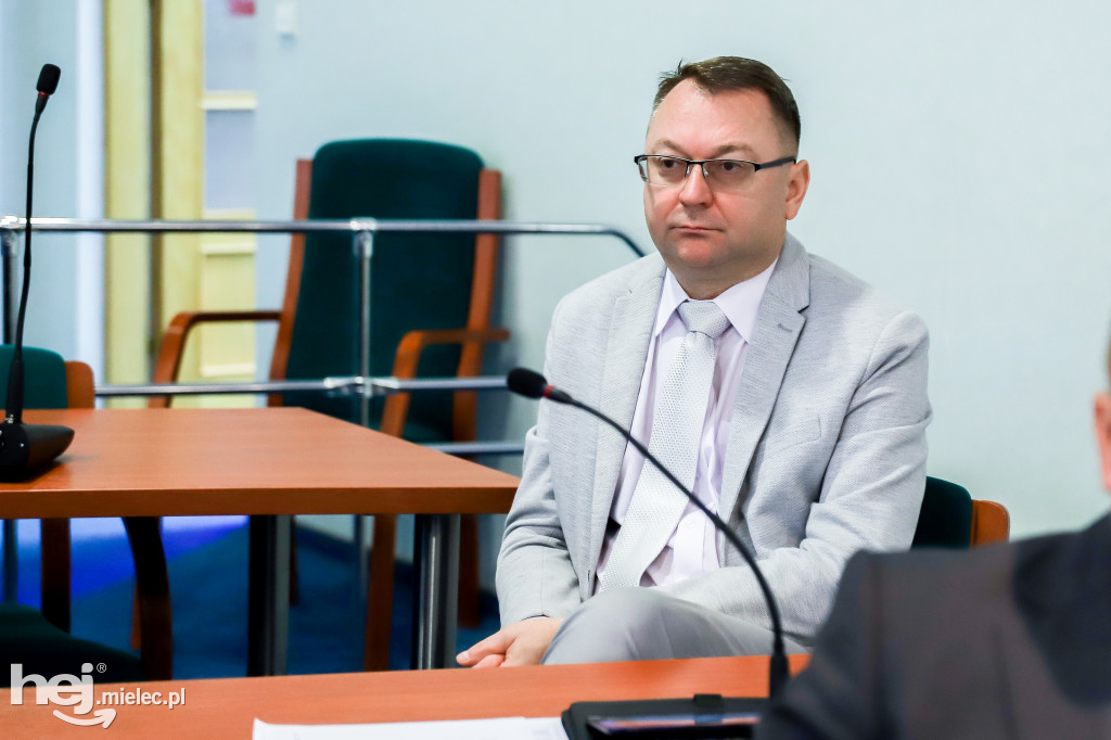 Sesja Rady Miejskiej z udziałem szefa mieleckiego Sanepidu