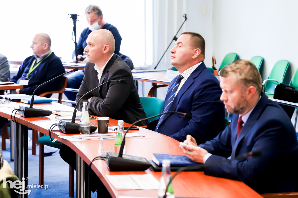 Sesja Rady Miejskiej z udziałem szefa mieleckiego Sanepidu