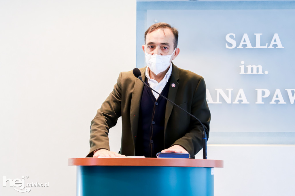 Sesja Rady Miejskiej z udziałem szefa mieleckiego Sanepidu